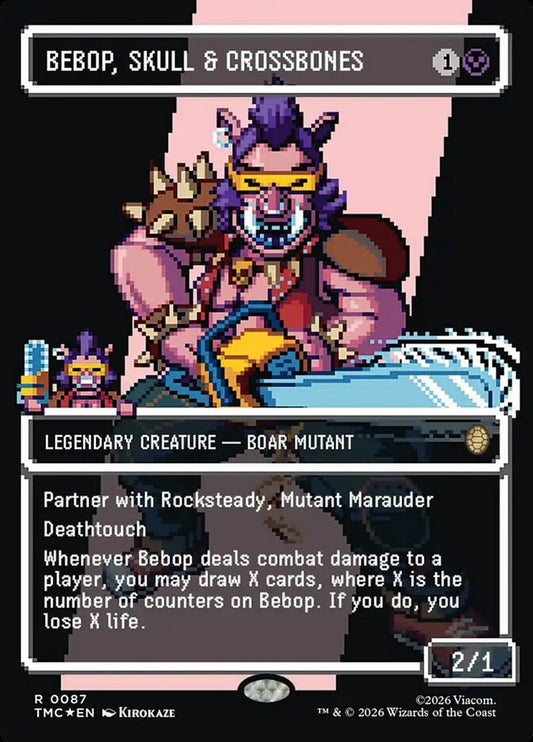Bebop, Skull & Crossbones card image