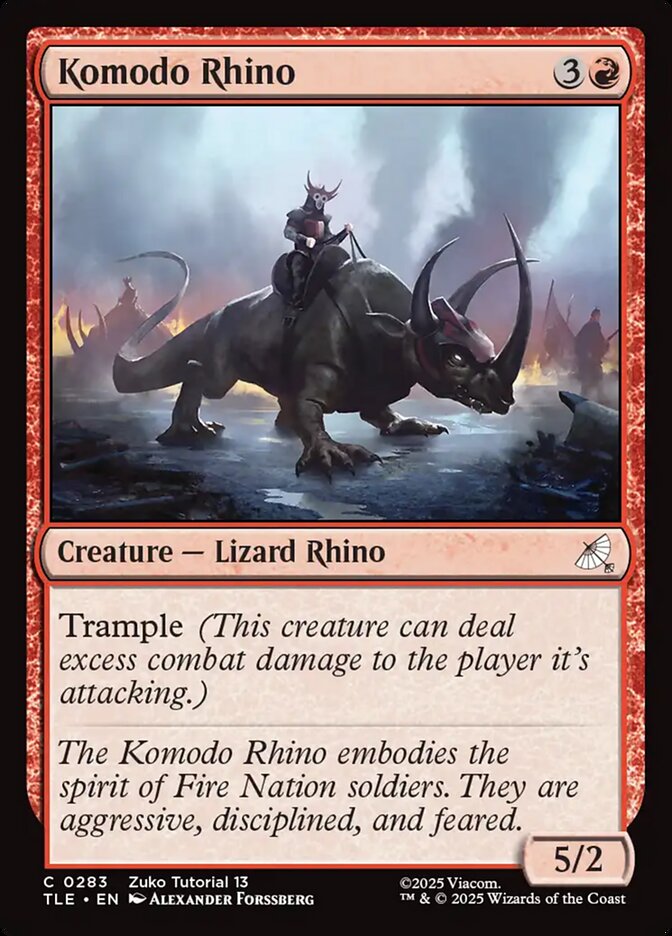 Komodo Rhino card image