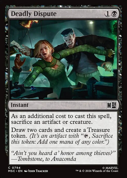 Deadly Dispute Magic: The Gathering card