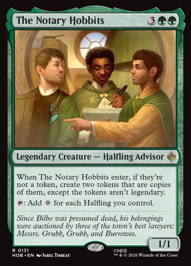 The Notary Hobbits card image