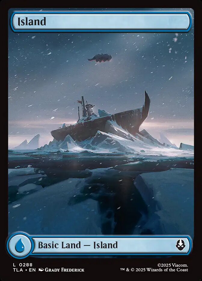 Island Magic: The Gathering card