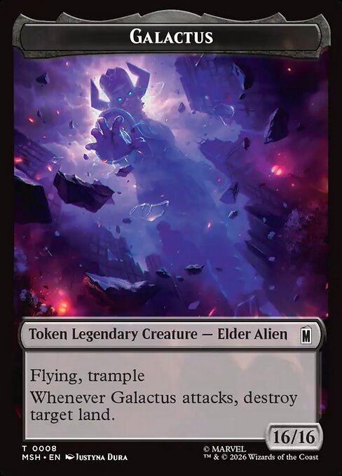 Galactus Magic: The Gathering card