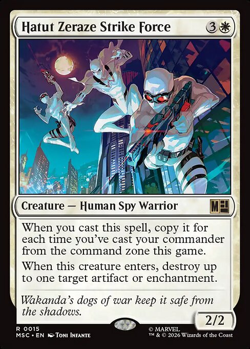 Hatut Zeraze Strike Force Magic: The Gathering card