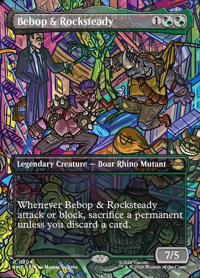 Bebop & Rocksteady card image