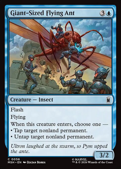 Giant-Sized Flying Ant Magic: The Gathering card