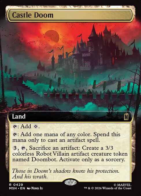Castle Doom Magic: The Gathering card
