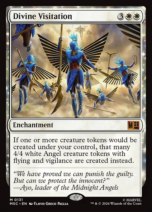 Divine Visitation Magic: The Gathering card