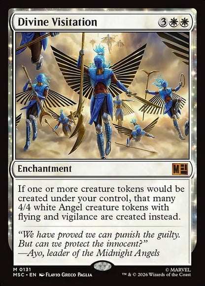 Divine Visitation Magic: The Gathering card