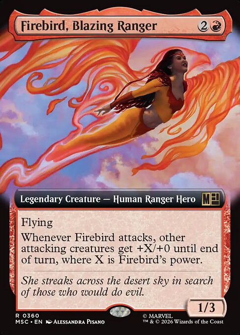 Firebird, Blazing Ranger Magic: The Gathering card