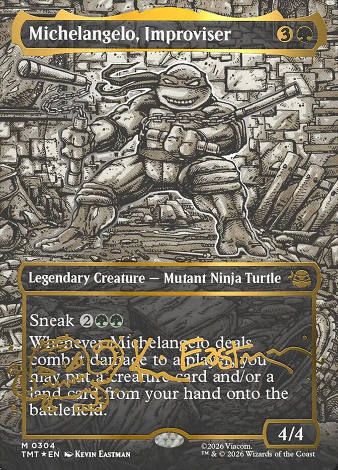 Michelangelo, Improviser card image