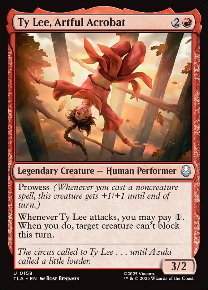 Ty Lee, Artful Acrobat Magic: The Gathering card