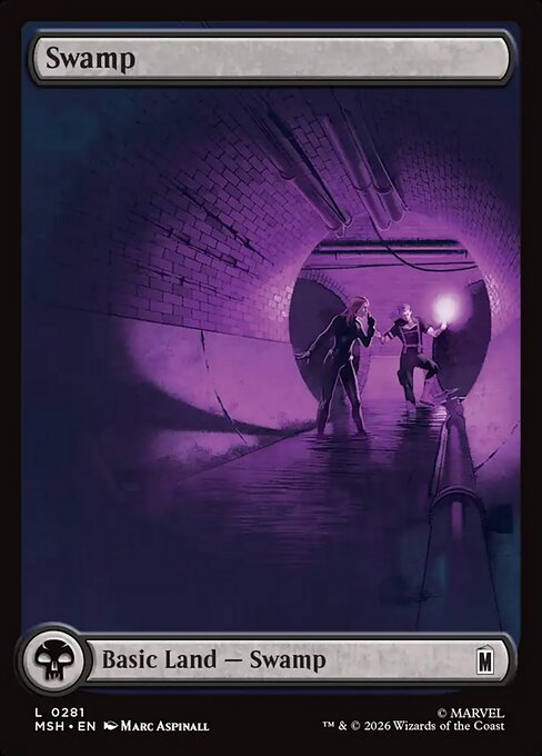 Swamp Magic: The Gathering card