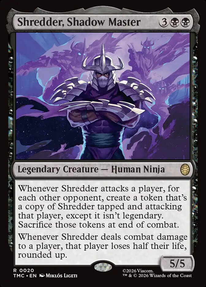 Shredder, Shadow Master card image