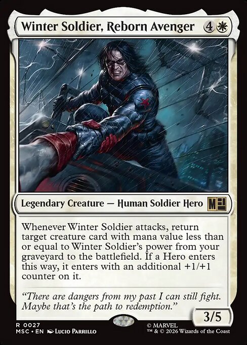 Winter Soldier, Reborn Avenger Magic: The Gathering card