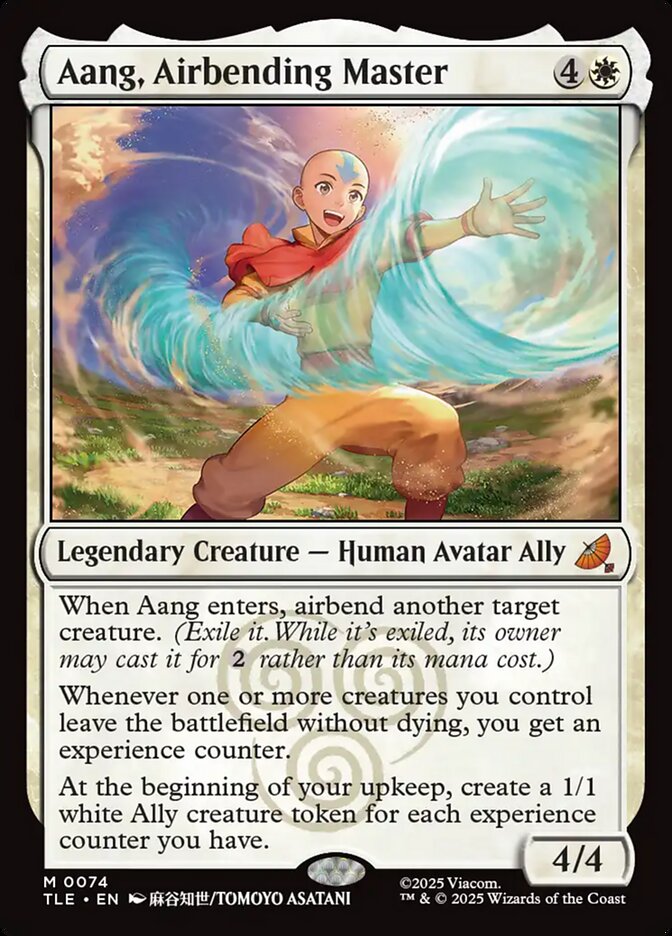 Aang, Airbending Master card image