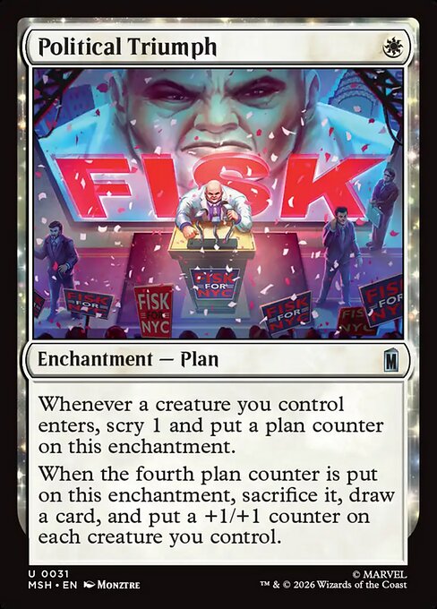Political Triumph Magic: The Gathering card