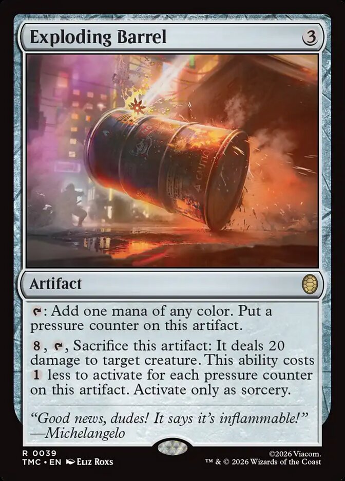 Exploding Barrel card image