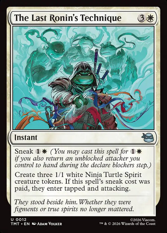 The Last Ronin's Technique card image