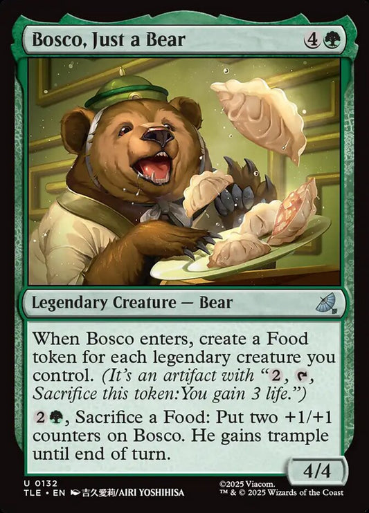 Bosco, Just a Bear card image
