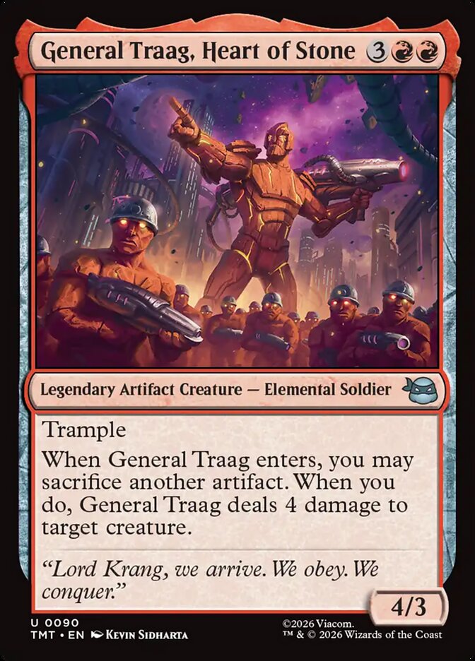 General Traag, Heart of Stone card image