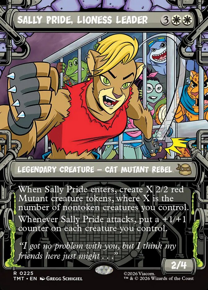 Sally Pride, Lioness Leader card image