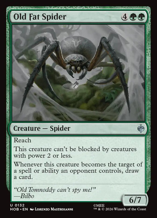 Old Fat Spider card image