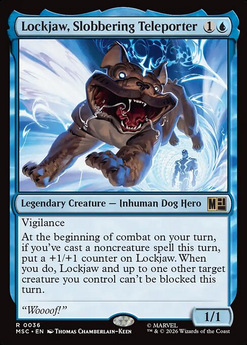 Lockjaw, Slobbering Teleporter Magic: The Gathering card