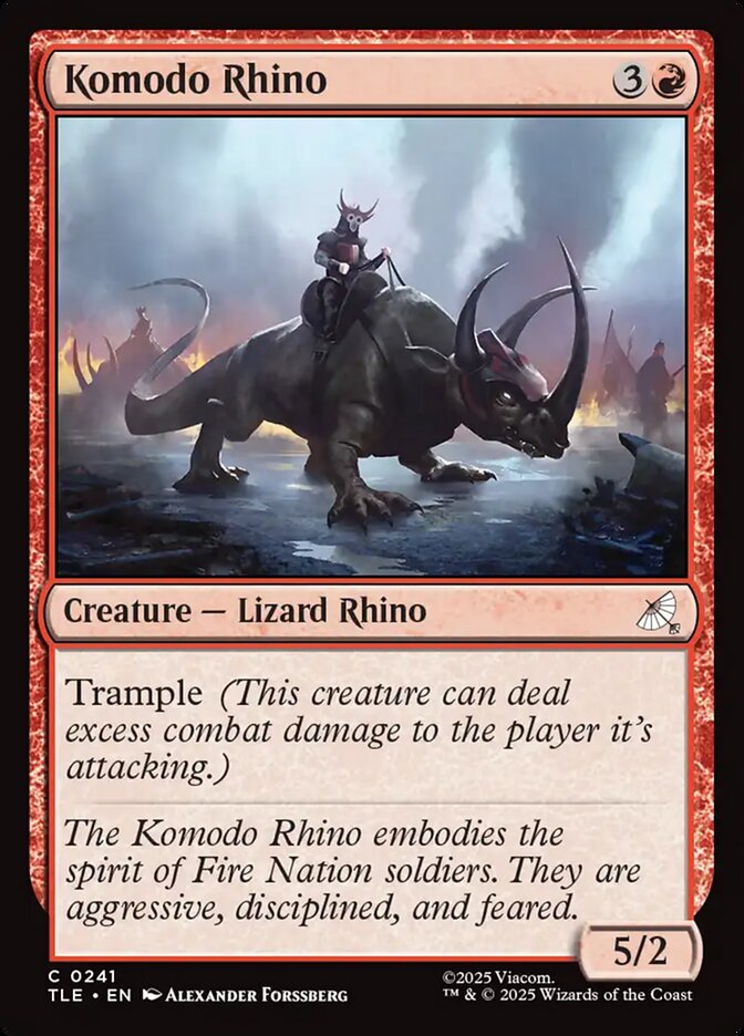 Komodo Rhino card image