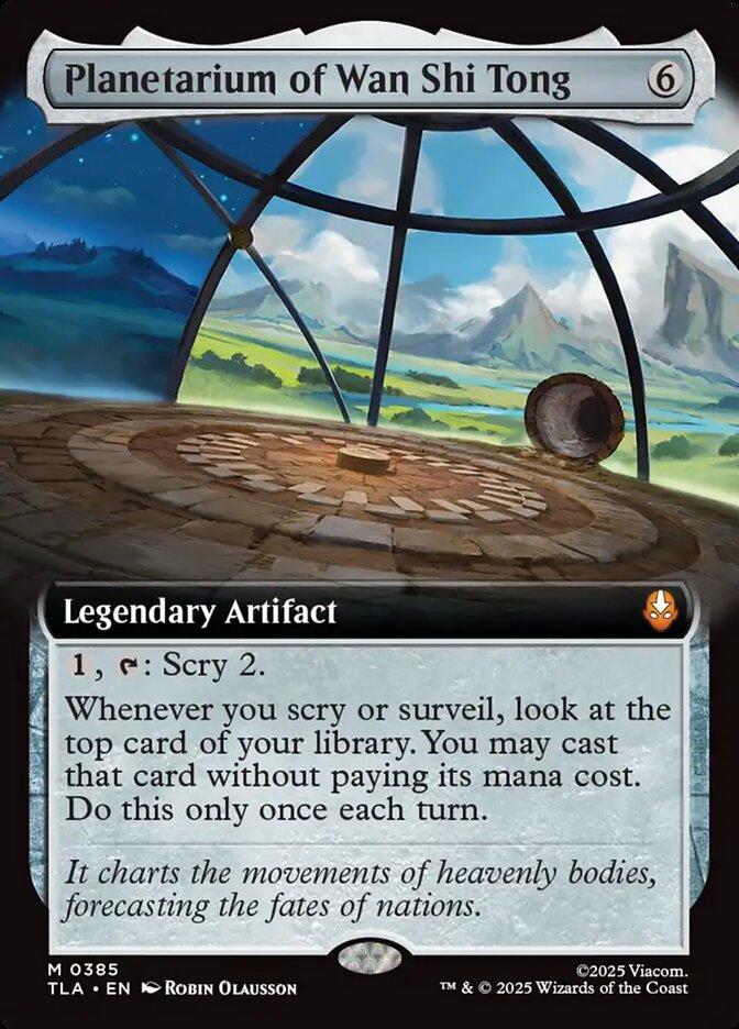 Planetarium of Wan Shi Tong Magic: The Gathering card
