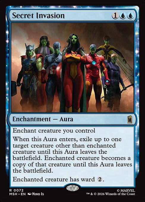 Secret Invasion Magic: The Gathering card