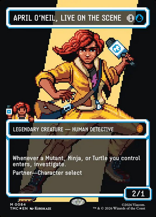 April O'Neil, Live on the Scene card image