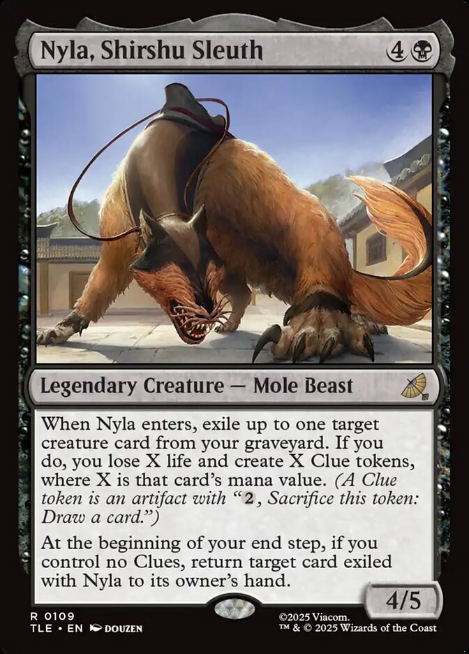 Nyla, Shirshu Sleuth card image