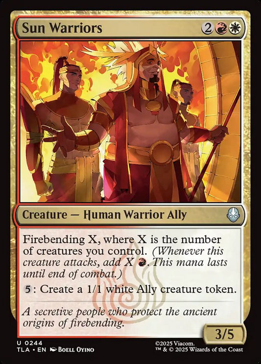 Sun Warriors Magic: The Gathering card