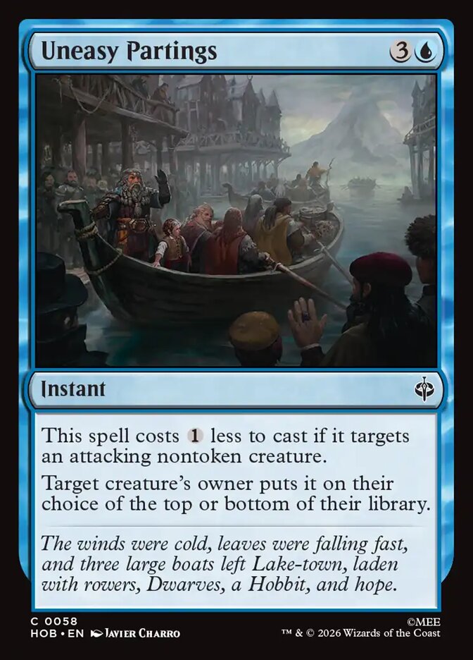 Uneasy Partings card image