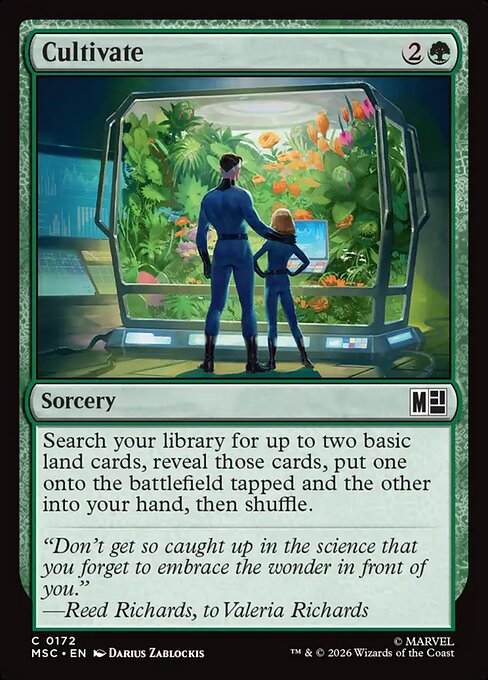 Cultivate Magic: The Gathering card
