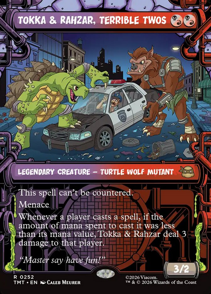 Tokka & Rahzar, Terrible Twos card image