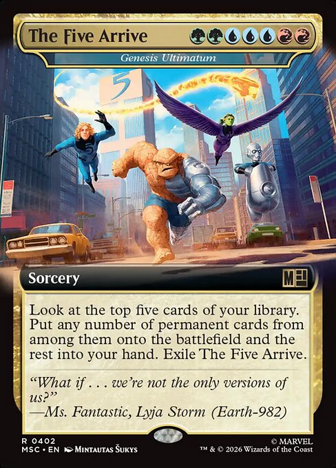 Genesis Ultimatum Magic: The Gathering card