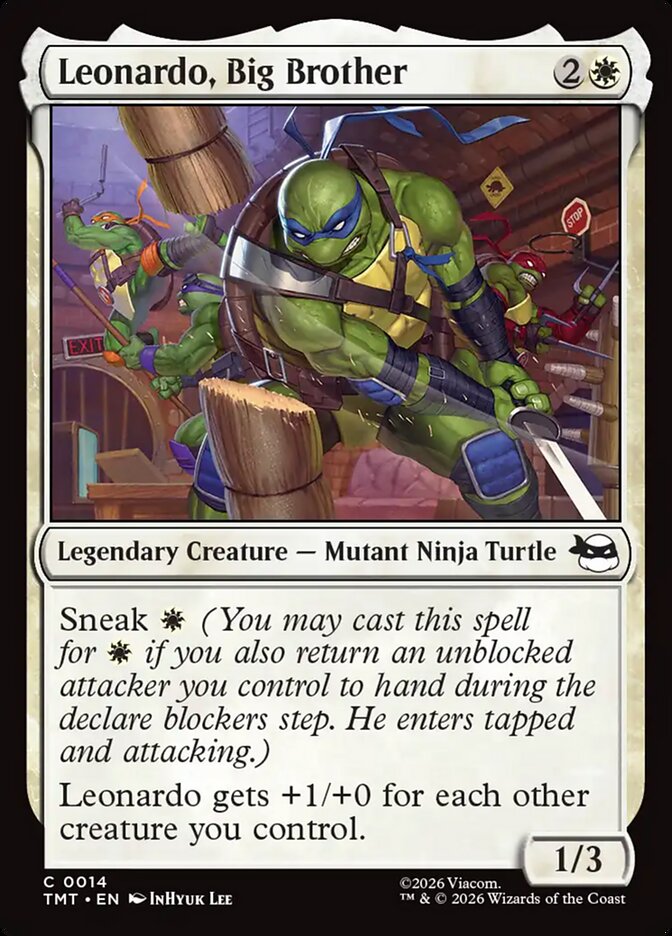 Leonardo, Big Brother card image