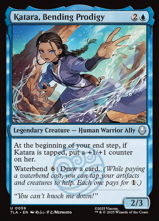 Katara, Bending Prodigy Magic: The Gathering card