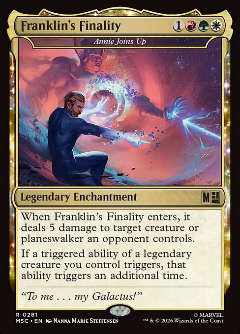 Annie Joins Up Magic: The Gathering card