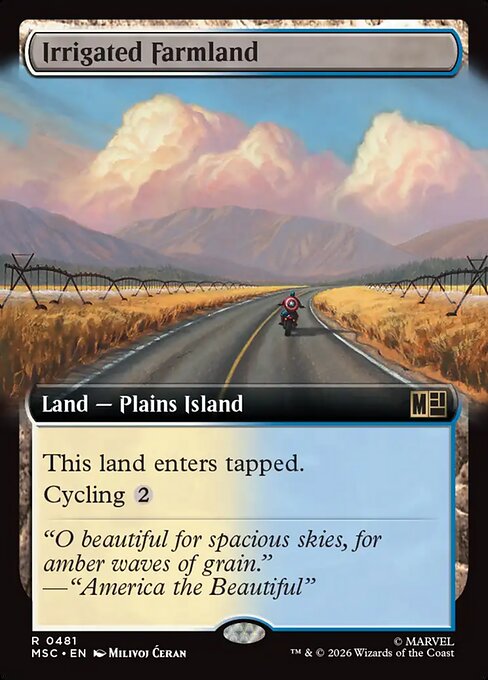 Irrigated Farmland Magic: The Gathering card
