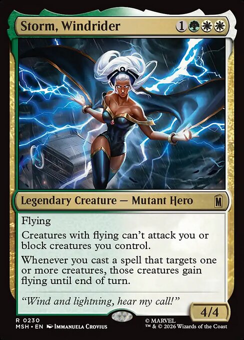 Storm, Windrider Magic: The Gathering card
