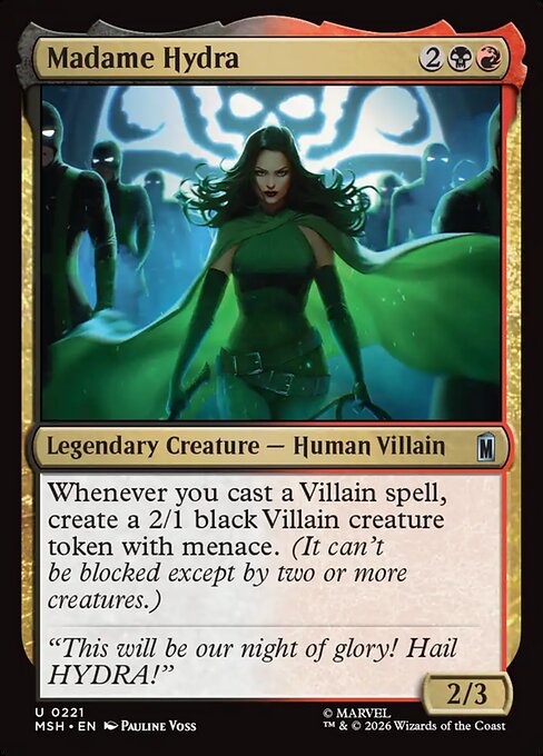 Madame Hydra Magic: The Gathering card