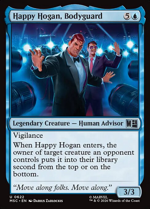 Happy Hogan, Bodyguard Magic: The Gathering card