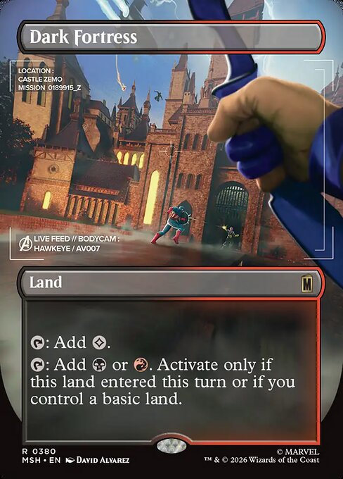 Dark Fortress Magic: The Gathering card