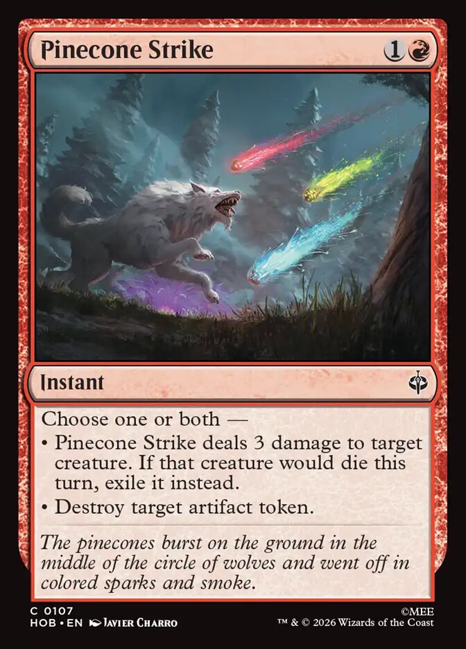 Pinecone Strike card image