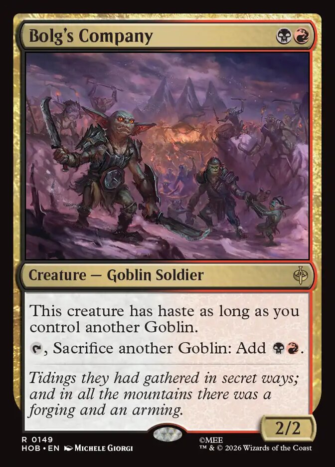 Bolg's Company card image