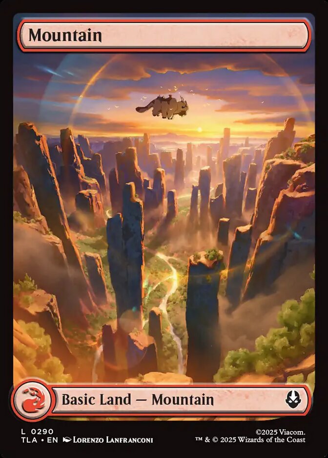 Mountain Magic: The Gathering card