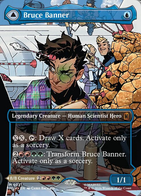 Bruce Banner Magic: The Gathering card