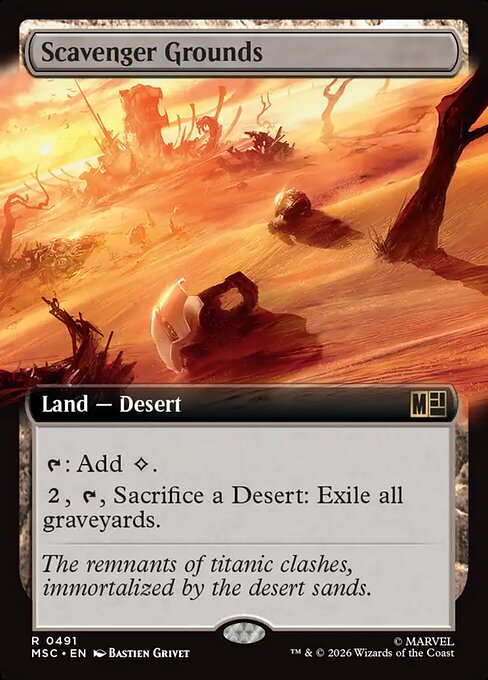 Scavenger Grounds Magic: The Gathering card